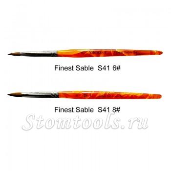 Dental S41 Finest Sable Ceramic Orange Pen