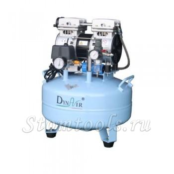 DYNAIR®DA5001 22L Dental Air Compressor Noiseless Oilless 115L/min