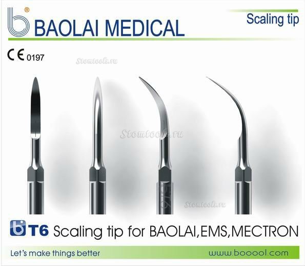 Baola® Стоматологический ультразвуковой  скалеров насадка Т6