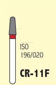 FG CR-11F алмазным бором 100 шт 1.6mm