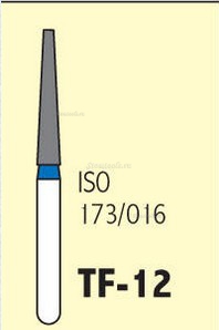 FG TF-12 алмазным бором 100 шт 1.6mm
