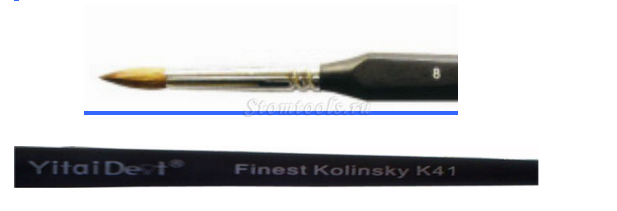 K41 Finest Kolinsky Ceramic Pen