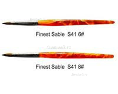 Dental S41 Finest Sable Ceramic Orange Pen