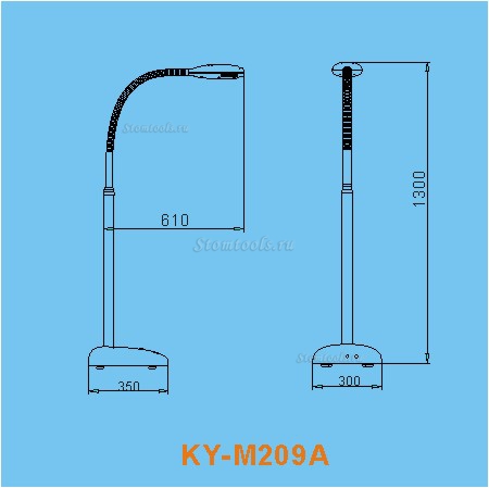 Saab® KY-M209A LED лампа для отбеливания зубов